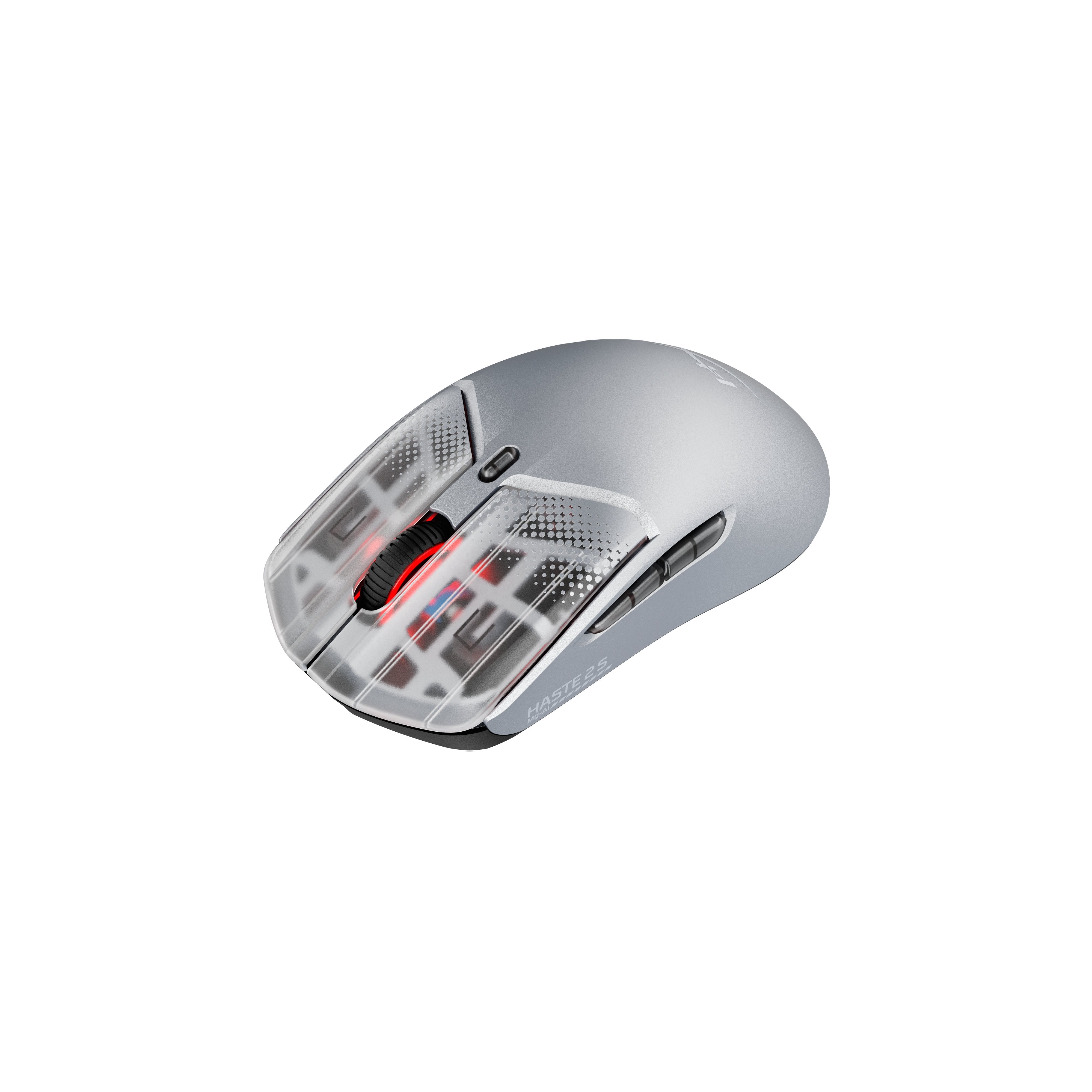 EAN 197961217421 - HyperX Pulsefire Haste 2 S Wireless Silver Gaming Mouse ratón Juego Ambidextro RF Wireless + Bluetooth + U imagen 3