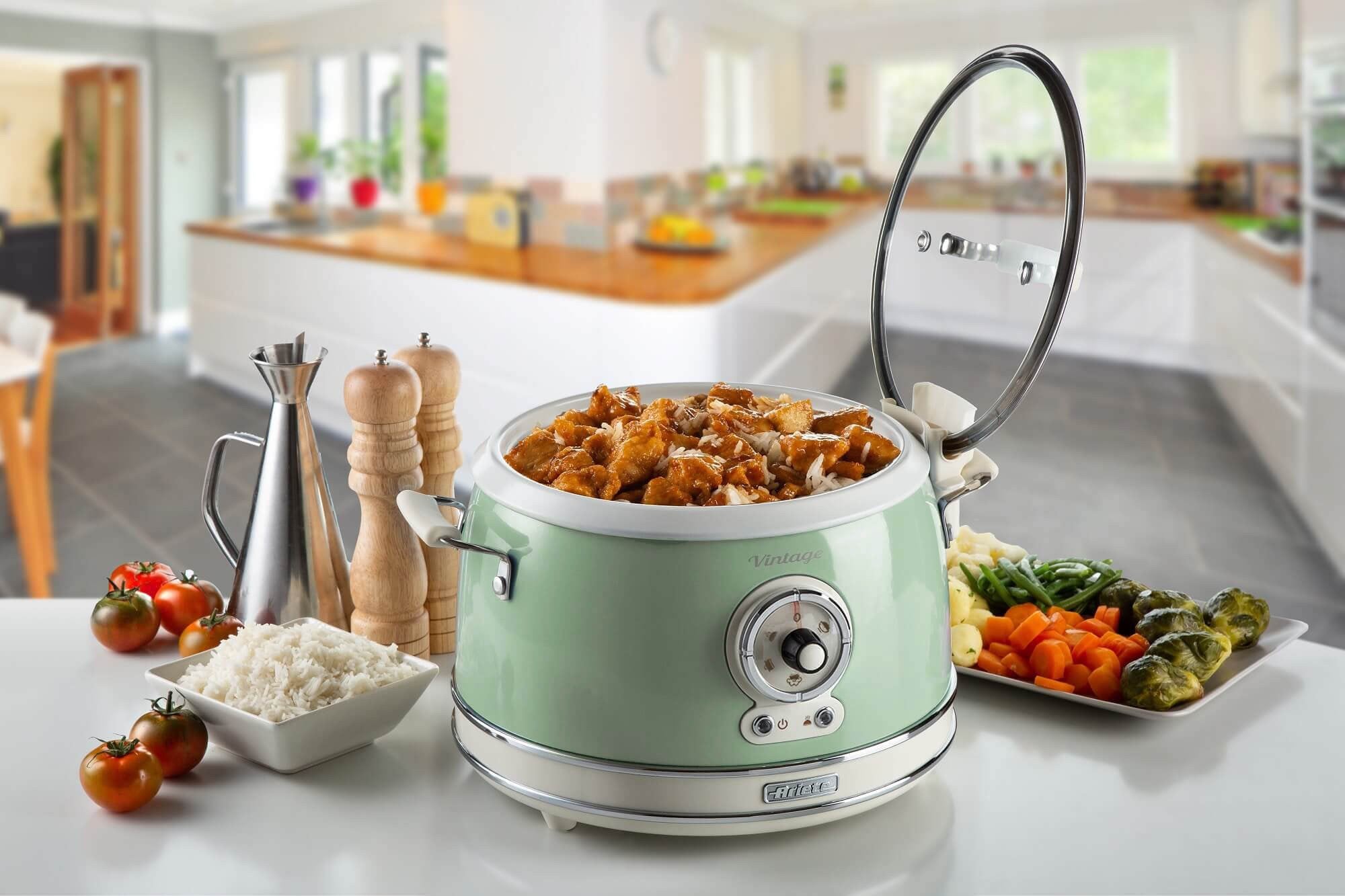 EAN 8003705118478 - Ariete 2904/04 arrocera 3,5 L 700 W Verde imagen 9