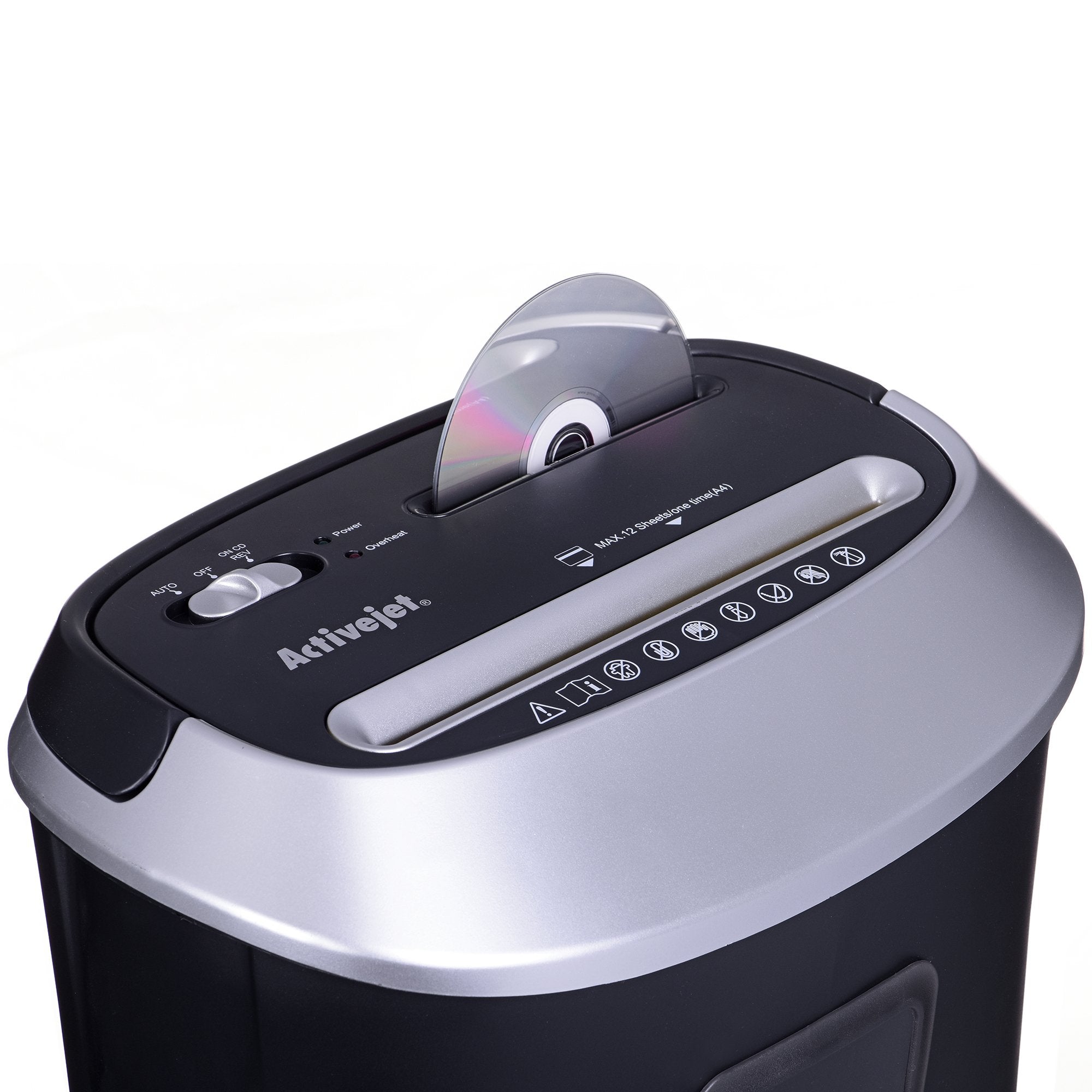 EAN 5901443108535 - Activejet ASH-1201D paper and documents shredder triturador de papel Corte en tiras 70 dB 22 cm imagen 11