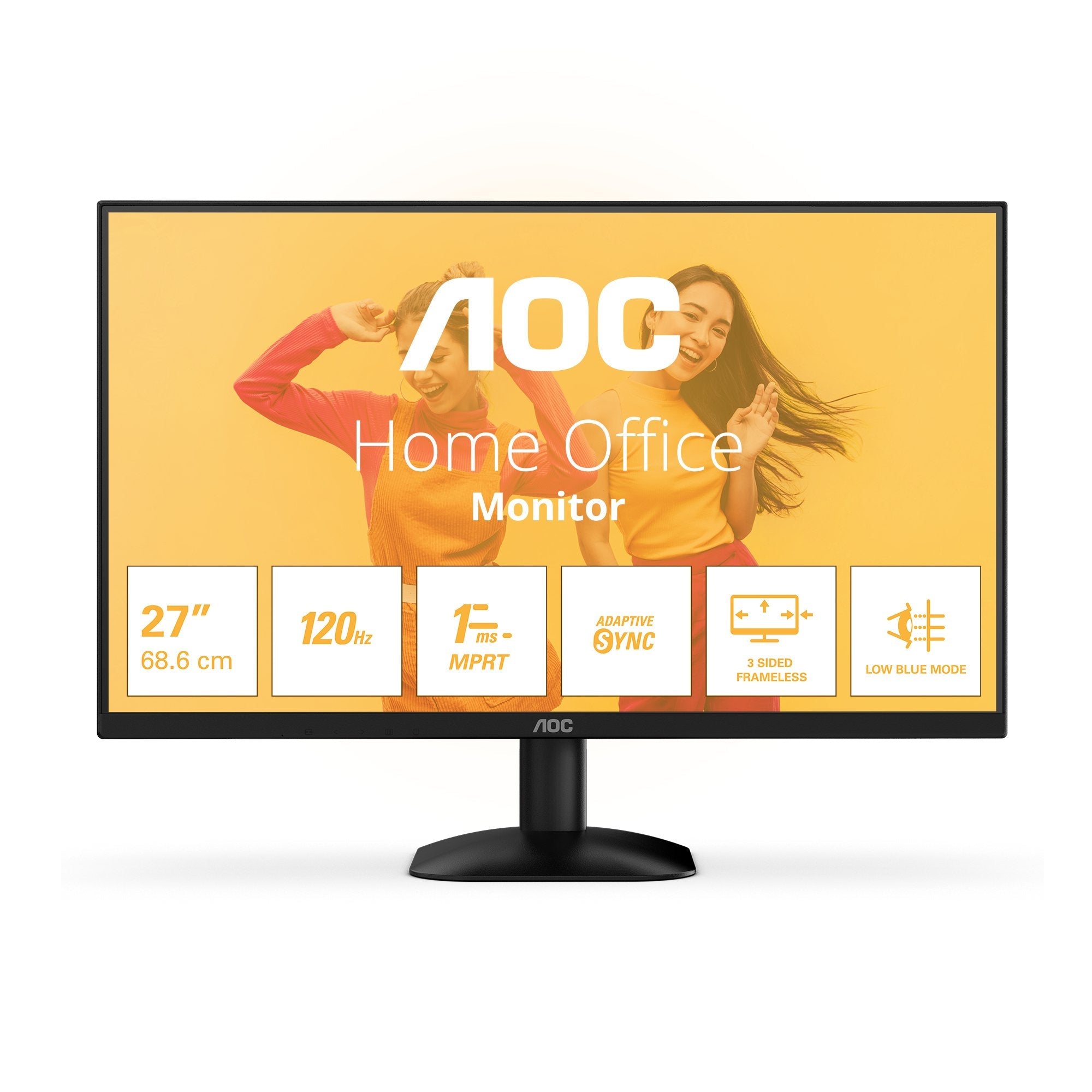 Monitor Aoc 27 27b35hm Fhd 1920x1080 Vga Hdmi Negro