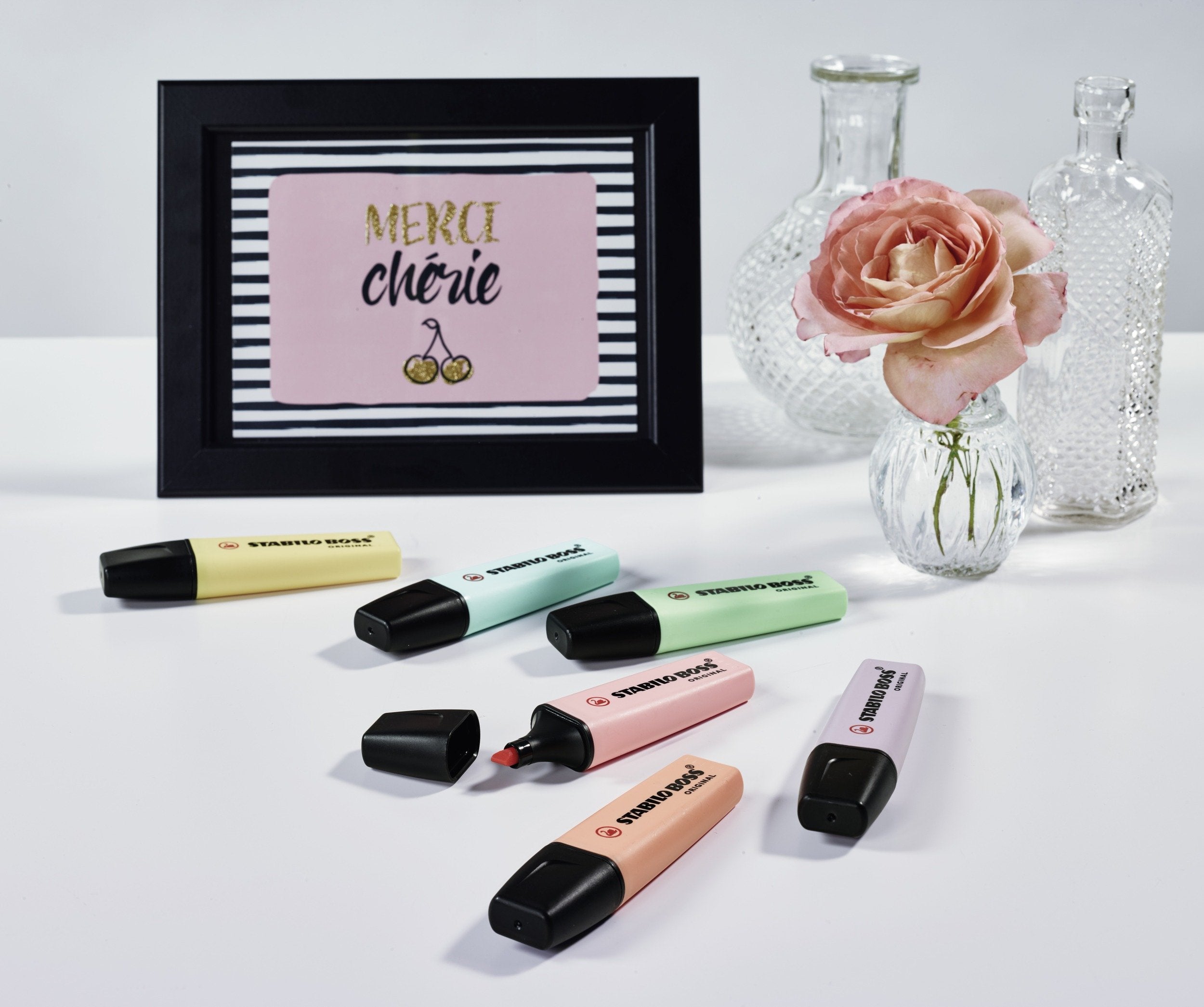 EAN 4006381492867 - STABILO Boss Original Pastel marcador 4 pieza(s) Punta de cincel Lila, Menta, Rosa, Turquesa imagen 6