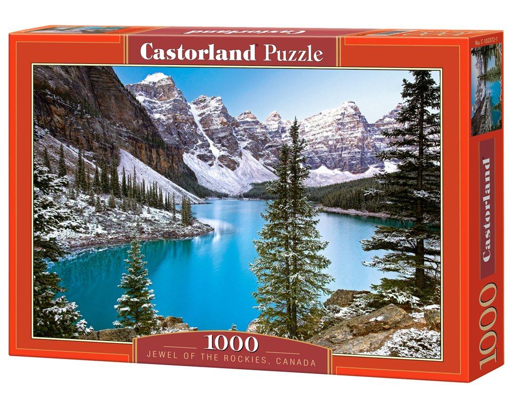 EAN 5904438102372 - Castorland The Jewel of the Rockies, Canada 1000 pcs Puzzle rompecabezas 1000 pieza(s) Paisaje imagen 1