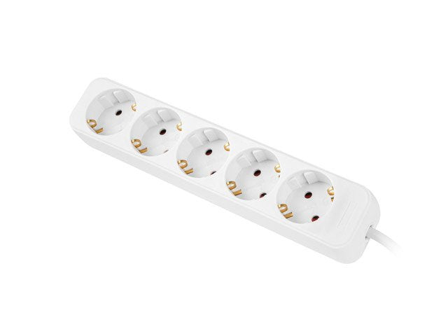 EAN 5901969429206 - Lanberg PS0-05F-0150-W base múltiple 1,5 m 5 salidas AC Interior Blanco imagen 2