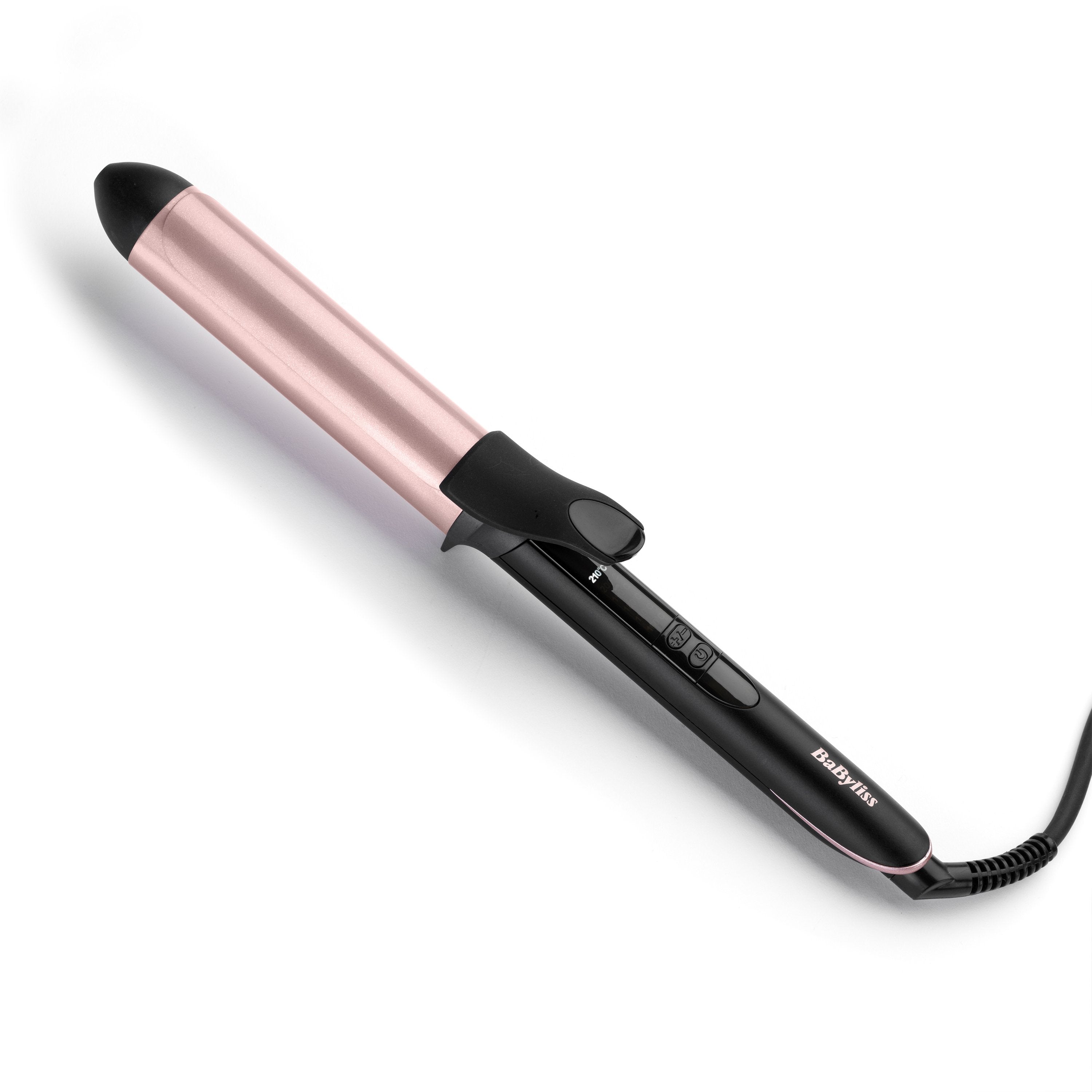 EAN 3030050153651 - BaByliss 32mm Curling Tong Rizador de pelo Caliente Negro, Rosa 2,5 m imagen 5