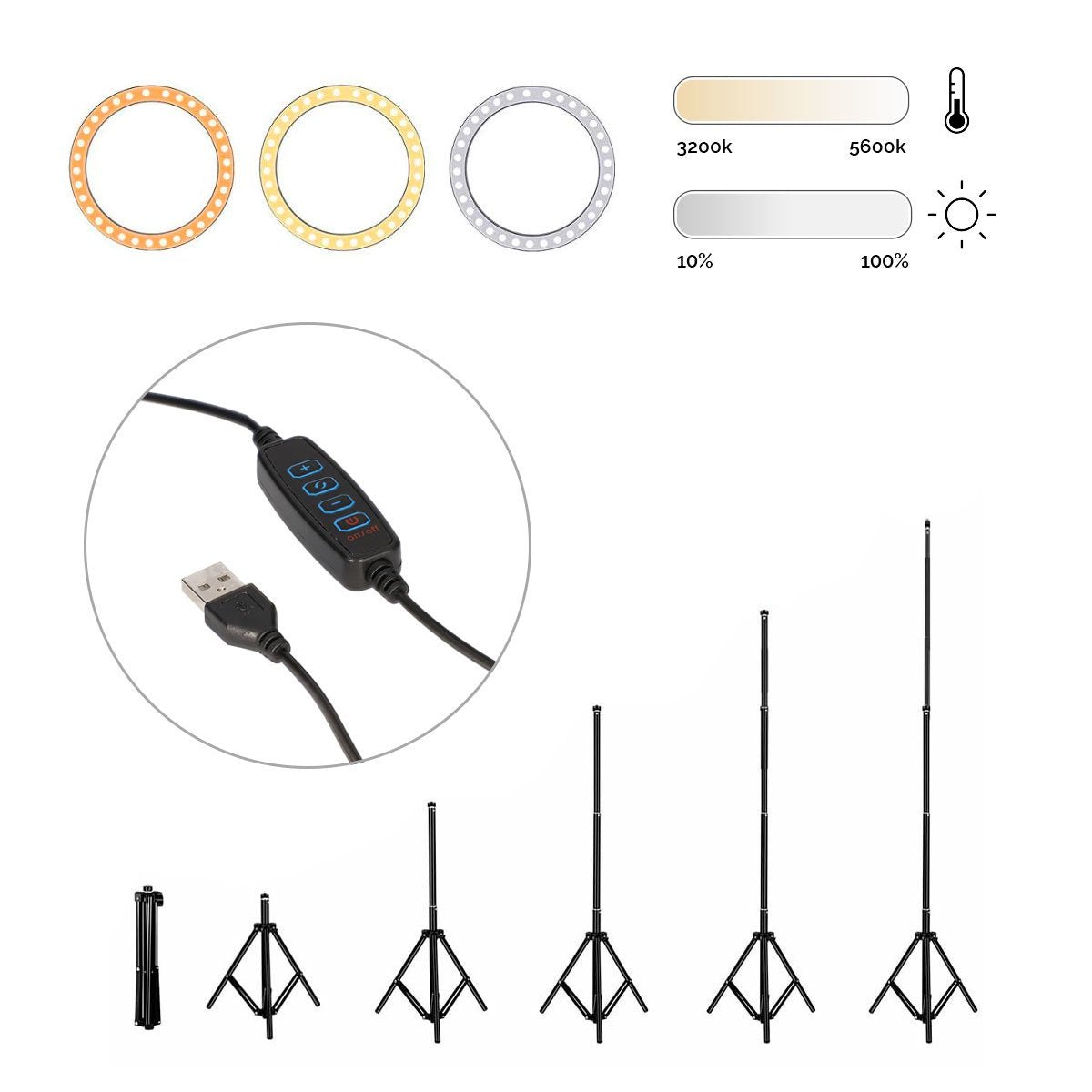 EAN 8427542106946 - Ksix BXYOUTUB02 accesorio para teléfono móvil o smartphone Flash para selfis imagen 6