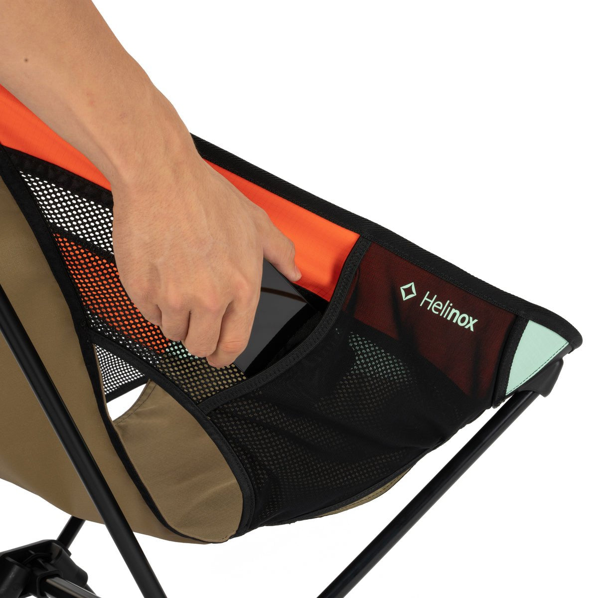 EAN 8809874946290 - Helinox Chair One Highback (RE) Silla de camping 4 pata(s) Negro, Marrón, Color menta, Naranja imagen 6