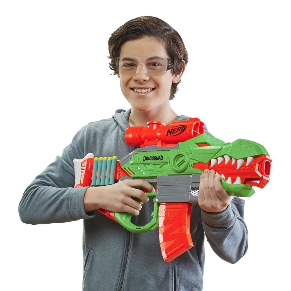 Pistola Hasbro Nerf Dinosquad Rex-Rampage