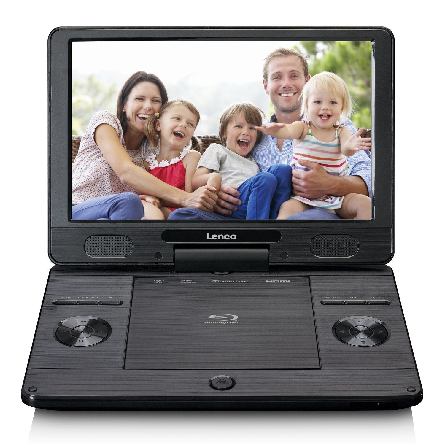 EAN 8711902044833 - Lenco BRP-1150BK reproductor de dvd/bluray portátiles Reproductor de Blu-ray portátil Convertible 29,2 cm imagen 3