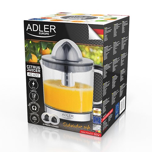 EAN 5903887805131 - Adler AD 4012 exprimidor Exprimidor eléctrico con brazo Negro imagen 10
