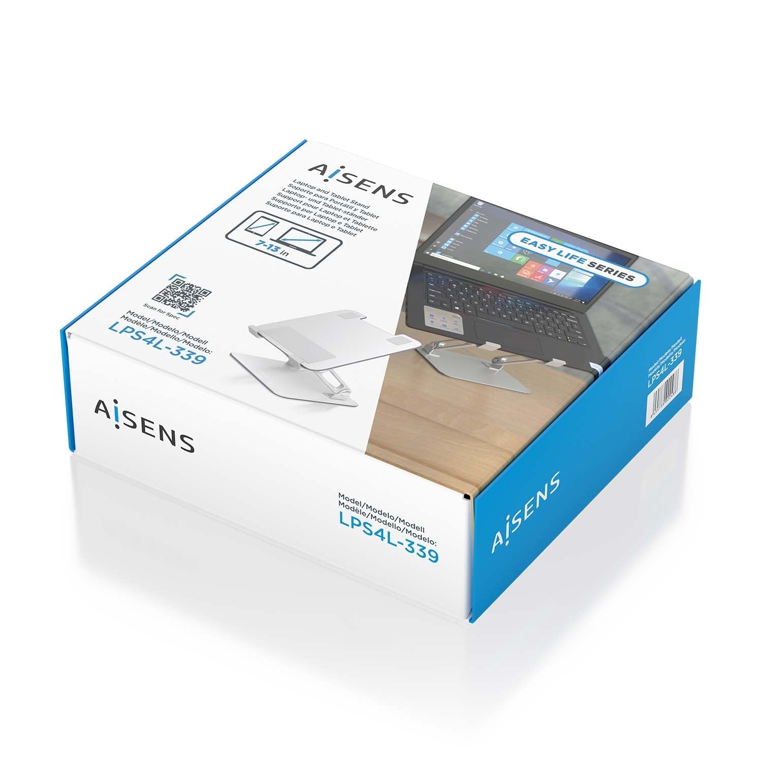 EAN 8435739902486 - AISENS LPS4L-339 soporte para ordenador portátil Soporte para ordenador portátil y tableta 33 cm (13") imagen 7