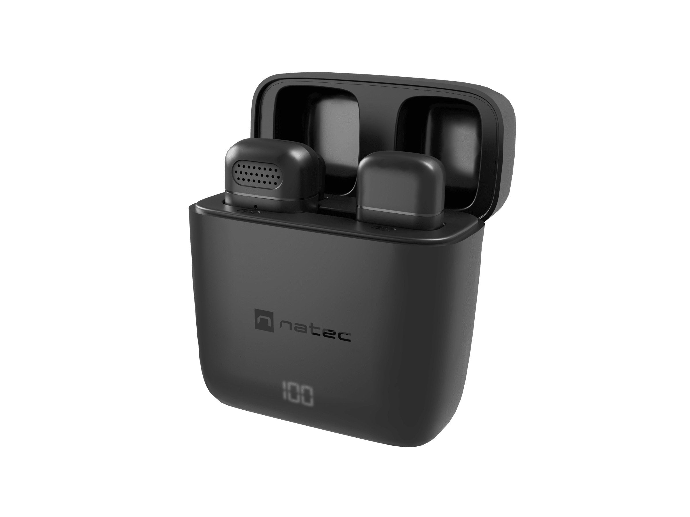 Microfono Para Smartphone Natec Hopper Lavalier Wireless Lightning