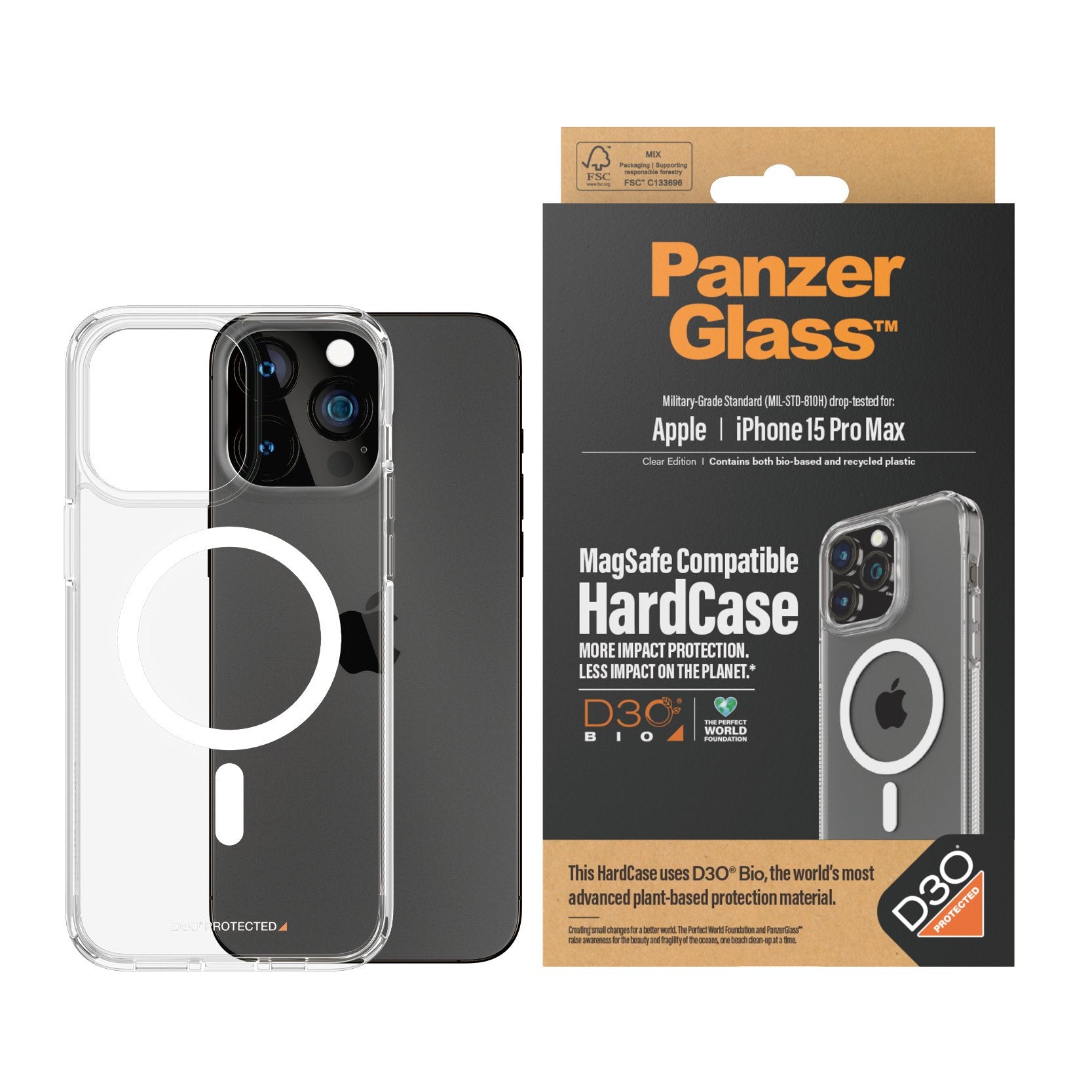 Panzerglass Hardcase Magsafe Iphone 15 Pro Max Comp. D3o