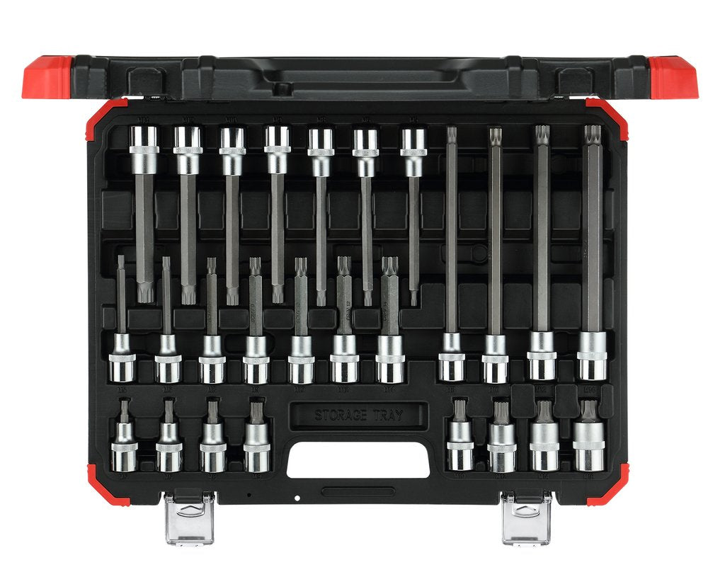 Gedore Vasos De Destornillador Rojos 1/2 "Xzn, Llave De Tubo R68003026