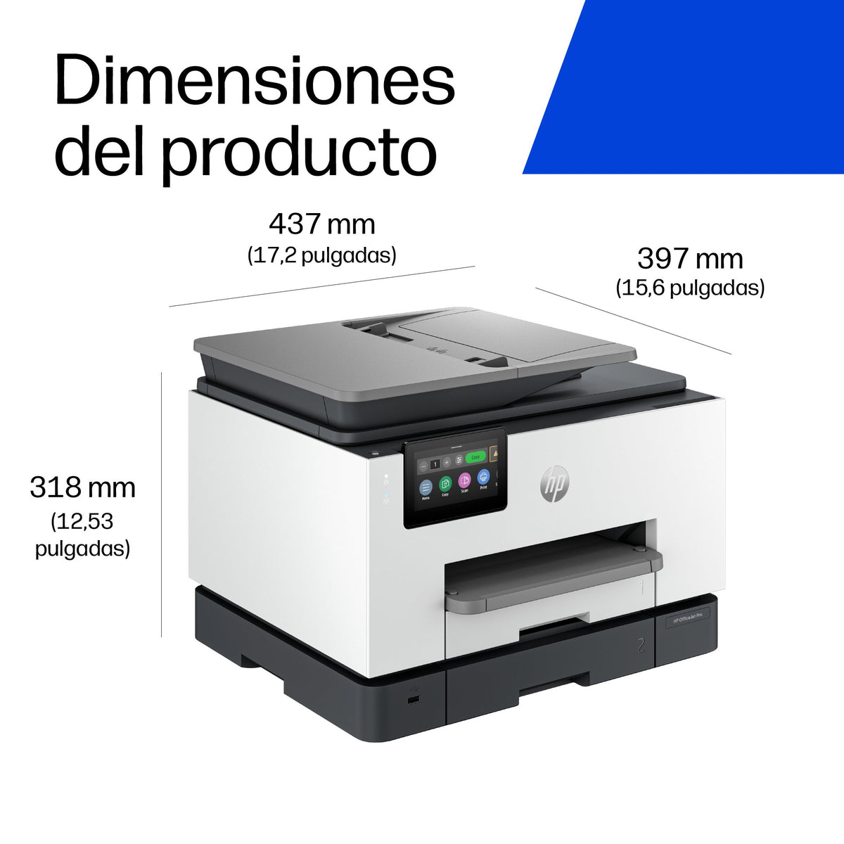 EAN 0196786896095 - HP OfficeJet Pro 9135e AiO Printer Inyección de tinta térmica A4 4800 x 1200 DPI 25 ppm Wifi imagen 7