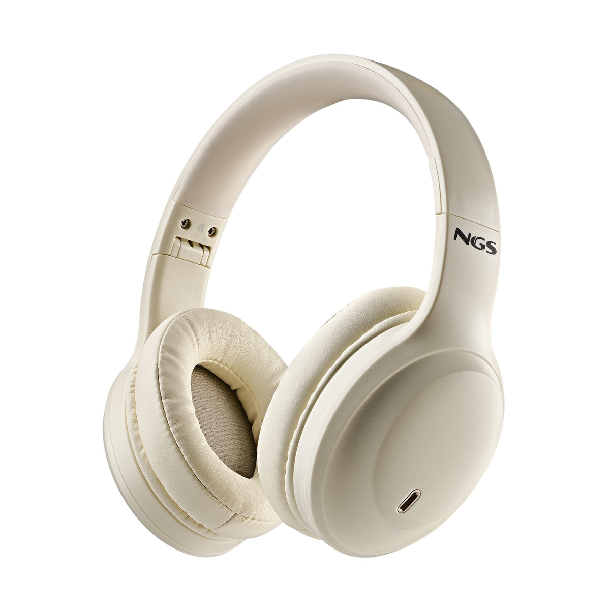 Auriculares Inalámbricos Ngs Artica Glacier Con Micrófono Bluetooth Beiges