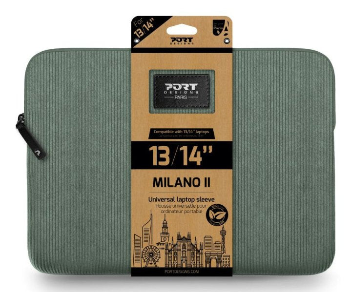 Port Milano Ii Eco Laptoptasche 13 14" Sage Verde