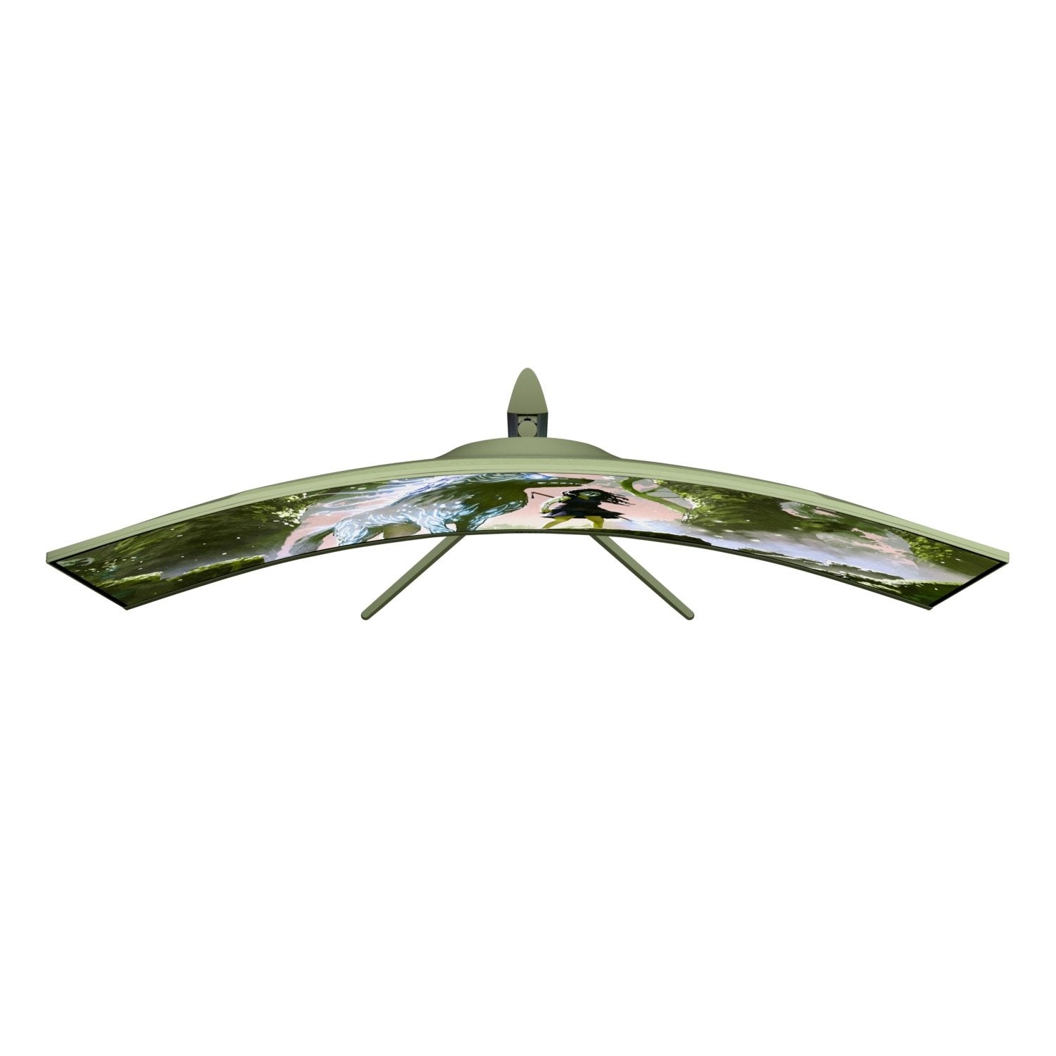 Arozzi Tft Nova 49" Va 165hz Curved Waldgrün