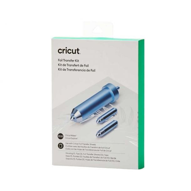 Cricut 2009057 Pieza Y Accesorio Para Máquinas De Corte Para Bricolaje Kit De Transferencia De Foil
