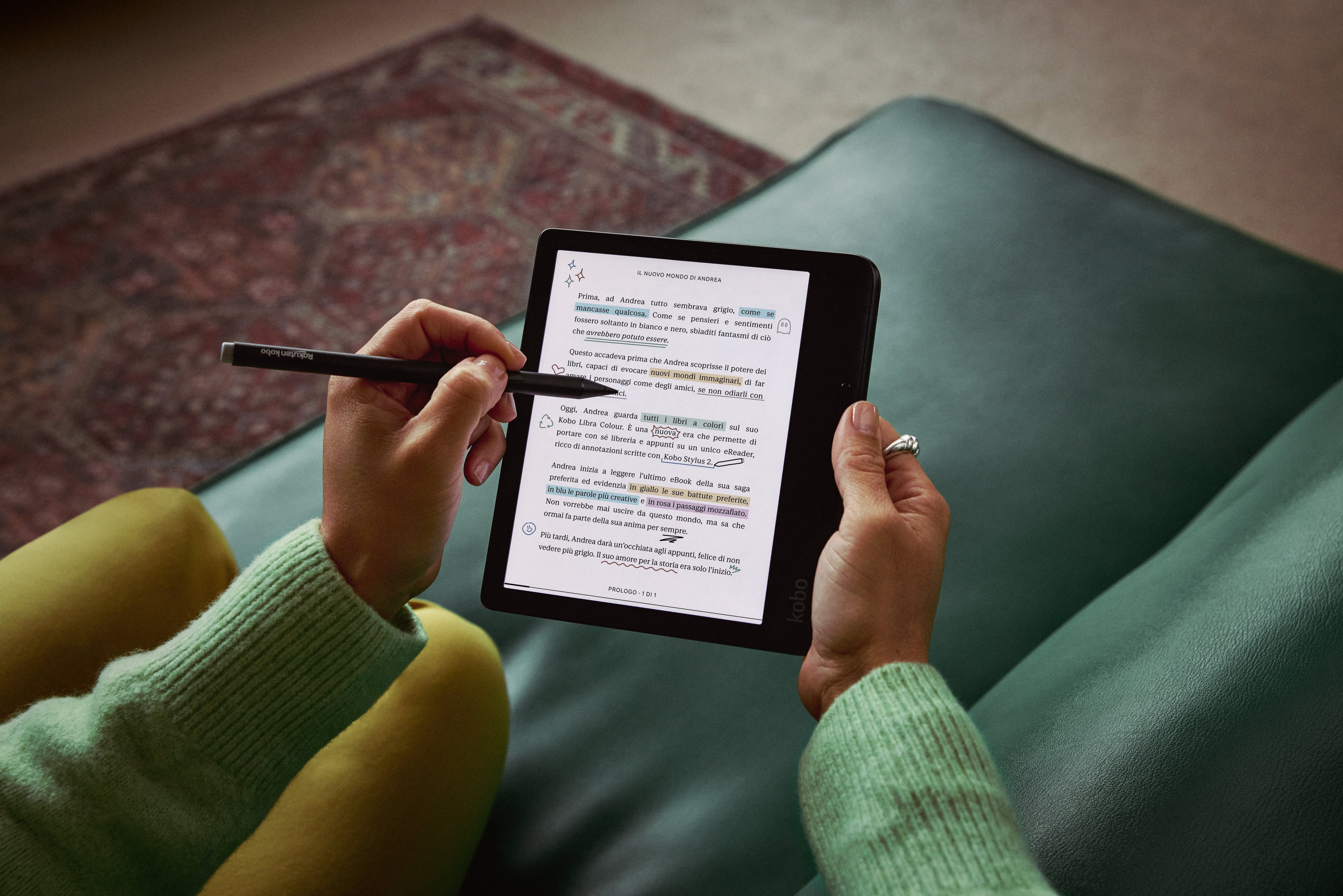 EAN 0681495009473 - Rakuten Kobo Libra Colour lectore de e-book Pantalla táctil 32 GB Wifi Negro imagen 16