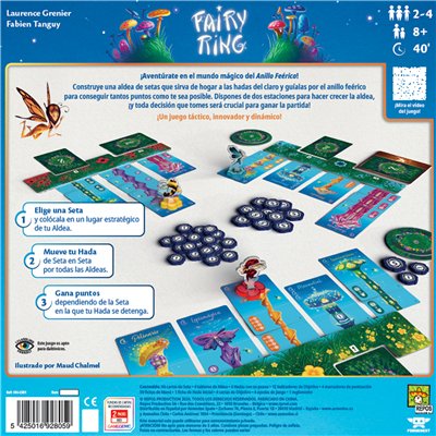 EAN 5425016928059 - Asmodee Fairy Ring 40 min Juego De Cartas Lógico imagen 4