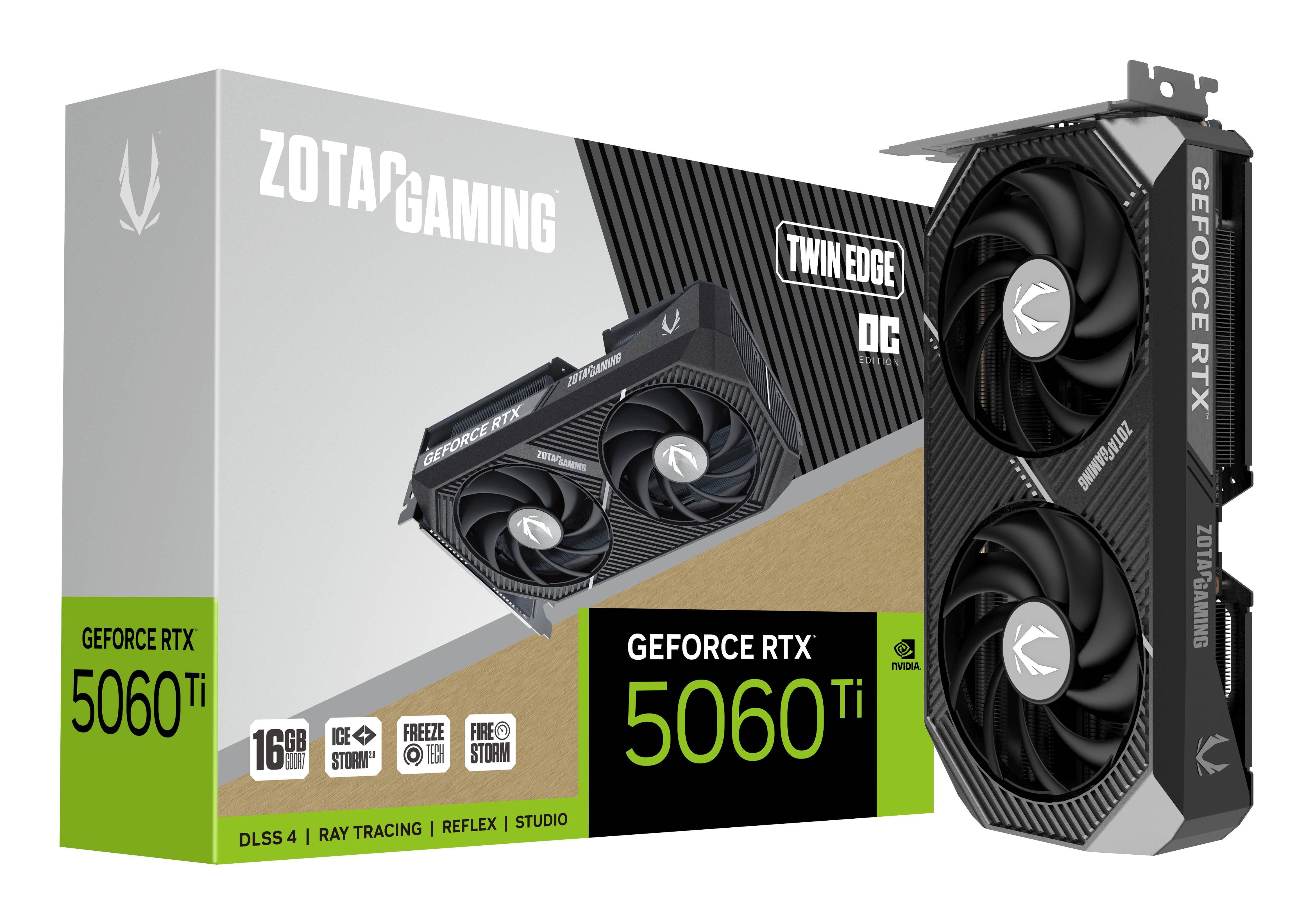EAN 8886307700629 - Zotac GAMING GeForce RTX 5060 Ti Twin Edge OC NVIDIA 16 GB GDDR7 imagen 8