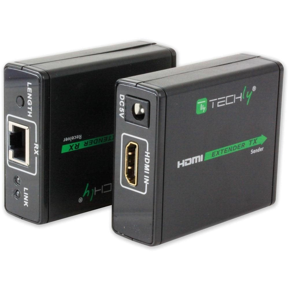 EAN 8057685309739 - Techly IDATA EXT-E70 extensor audio/video Transmisor y receptor de señales AV Negro imagen 7