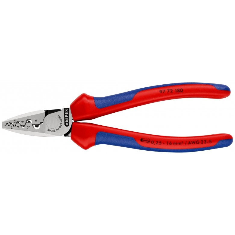 Alicates Para Engarzar Knipex 97 72 180