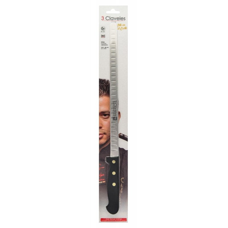 EAN 8410990009655 - 3 Claveles 00965 Acero inoxidable 1 pieza(s) Cuchillo para rebanar imagen 3