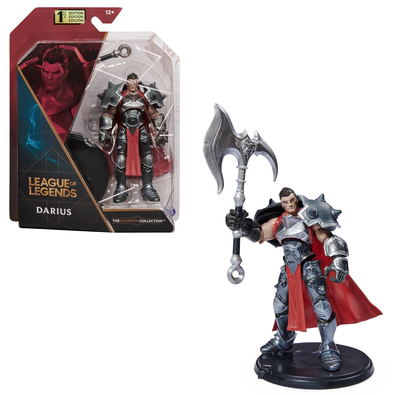 League Of Legends - 10cm Darius Actionfigur Mit Axt Und Ausstellungssockel, Spielfigur 6062257