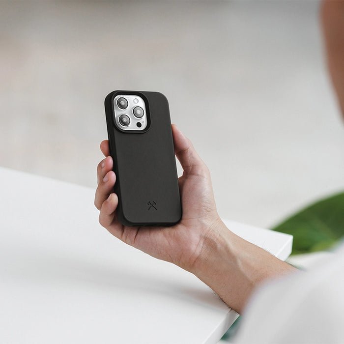 EAN 4260750596123 - Woodcessories Bio Case funda para teléfono móvil 17 cm (6.7") Negro imagen 2