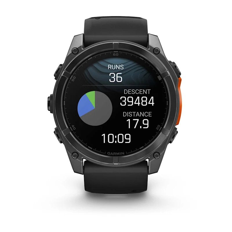EAN 0753759338152 - Garmin Fenix 8 3,56 cm (1.4") AMOLED 51 mm Digital 454 x 454 Pixeles Pantalla táctil Gris Wifi GPS (satél imagen 9