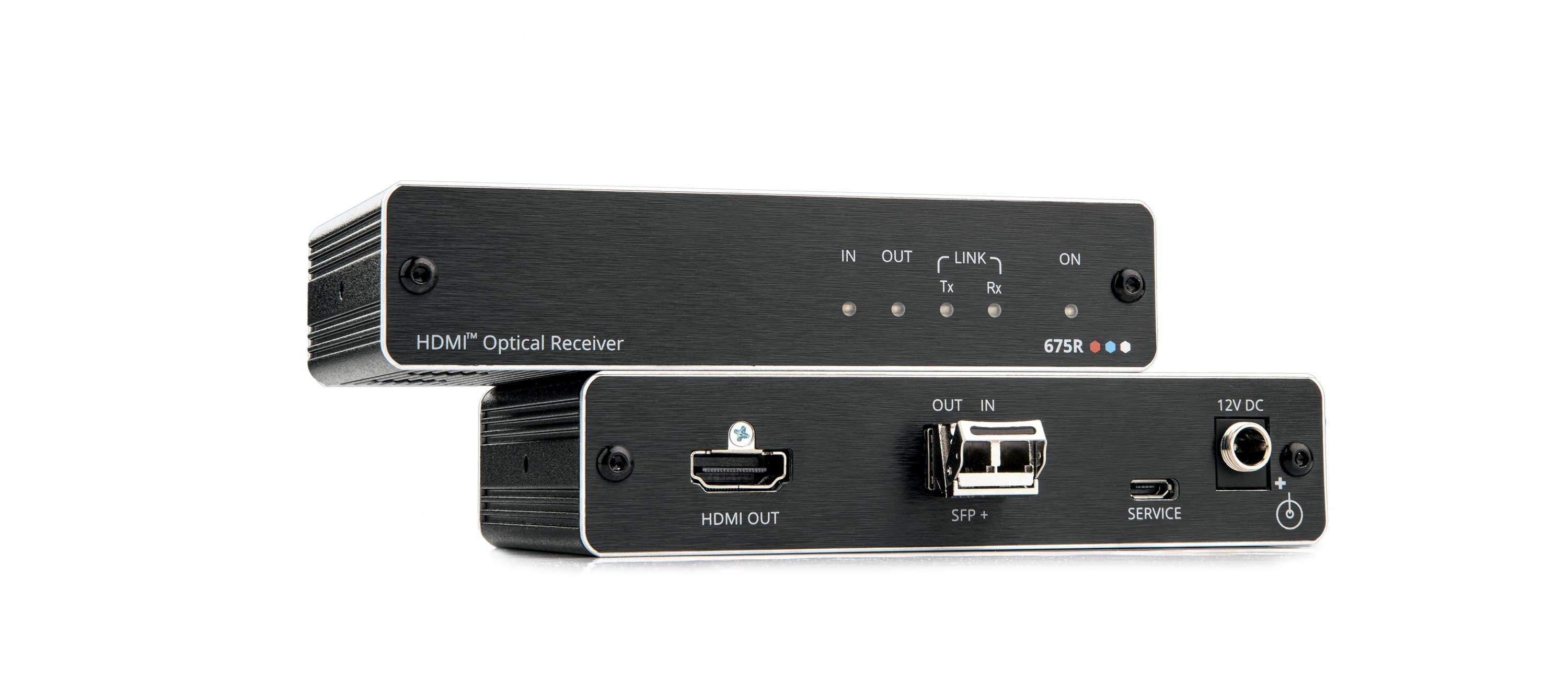 Kramer Electronics 675r/T Transmisor Y Receptor De Señales Av Negro