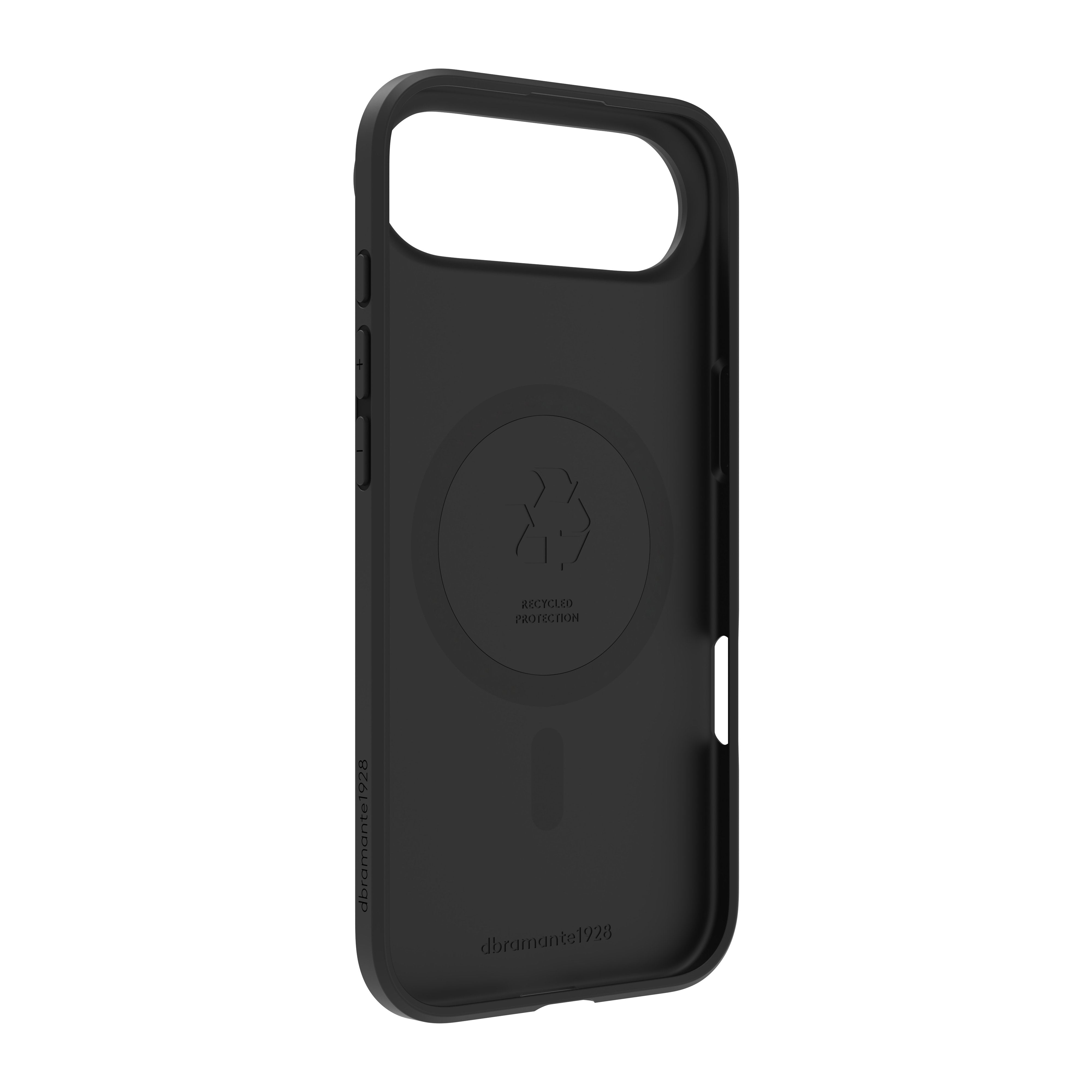 Dbramante1928 Greenland Pro Carcasa Trasera Para Teléfono Móvil Compatibilidad Con Magsafe Plástico Negro Noche