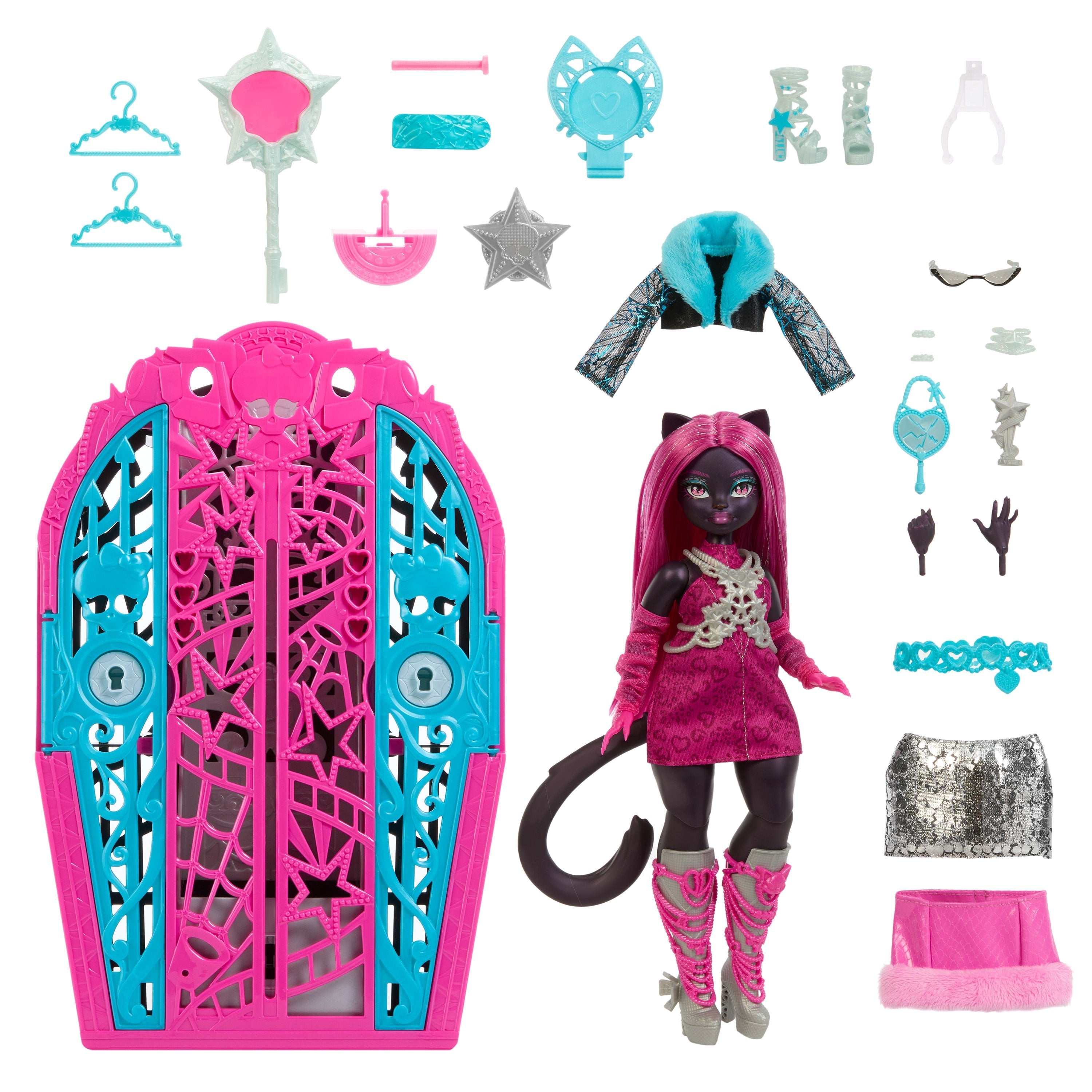 Mattel Monster High Verborgene Schätze Catty Jbg82