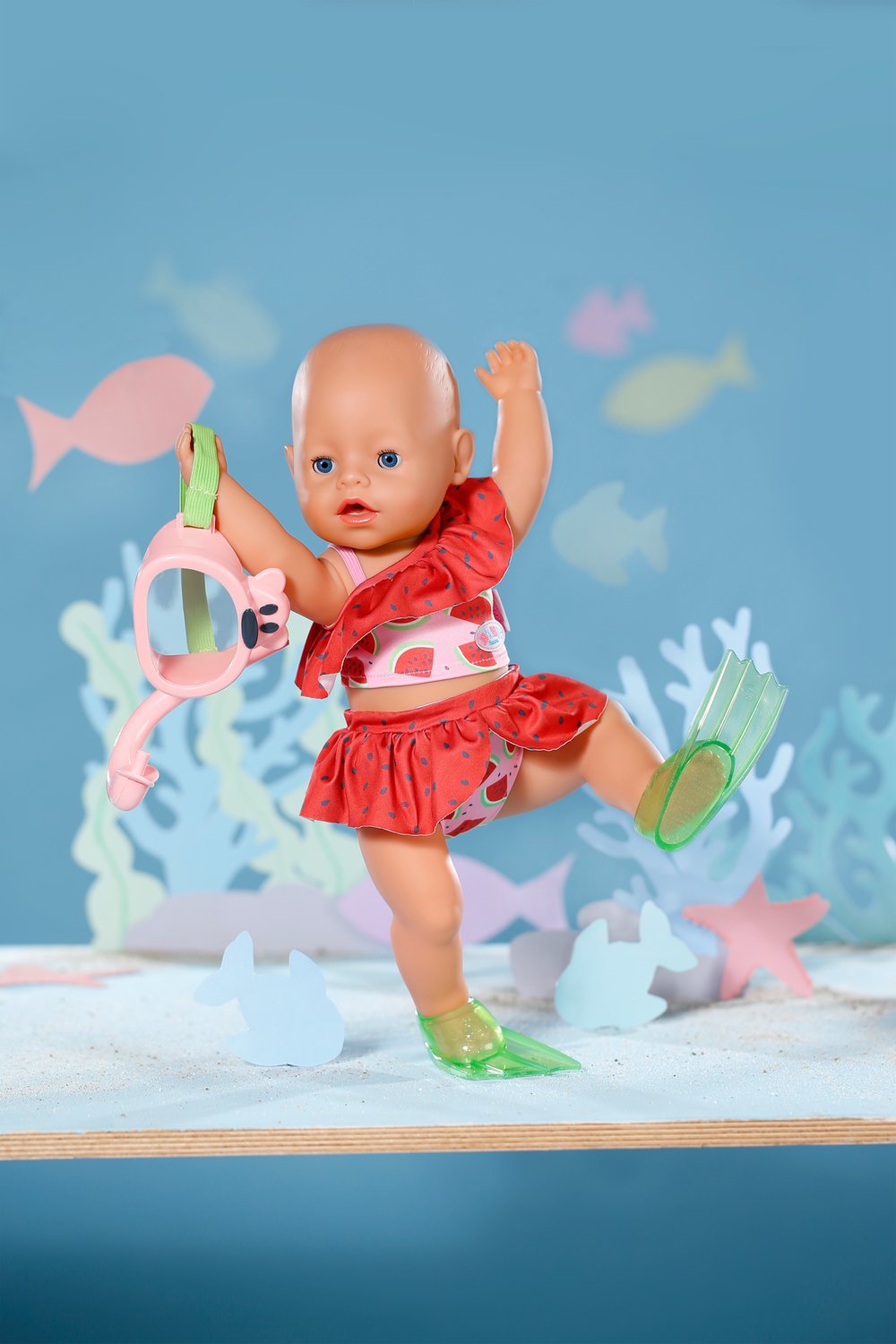 EAN 4001167836996 - BABY born Snorkeling Set 43cm Ropa de baño de muñeca imagen 6