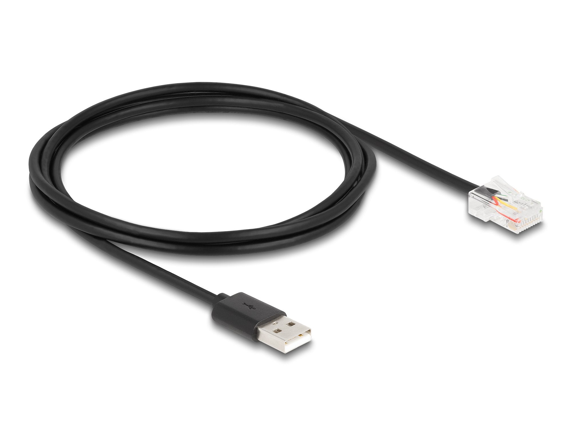 Delock Cable De Comunicación Sai Usb 2.0 Tipo-A A Usb Rj50 2 M