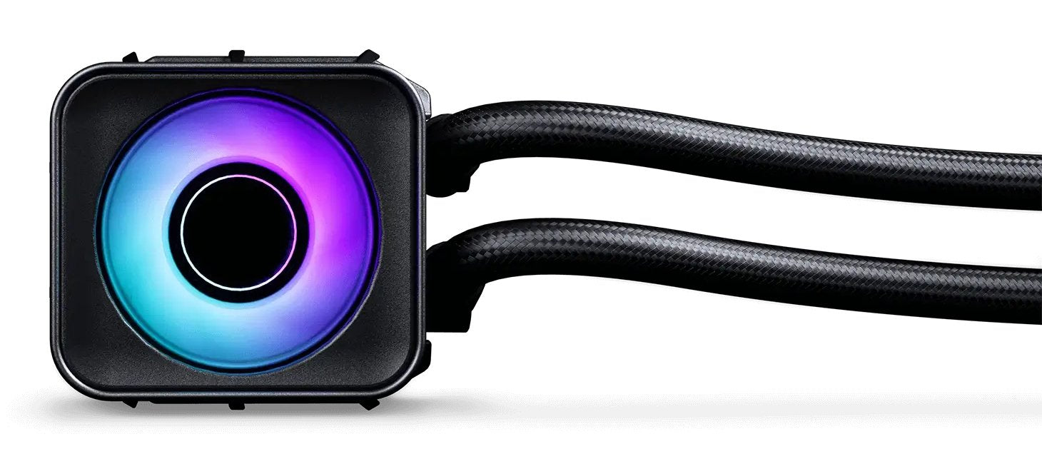 K Phanteks Glacier One 360d30 X2 Drgb Schwarz Aio-Wasserkühlung