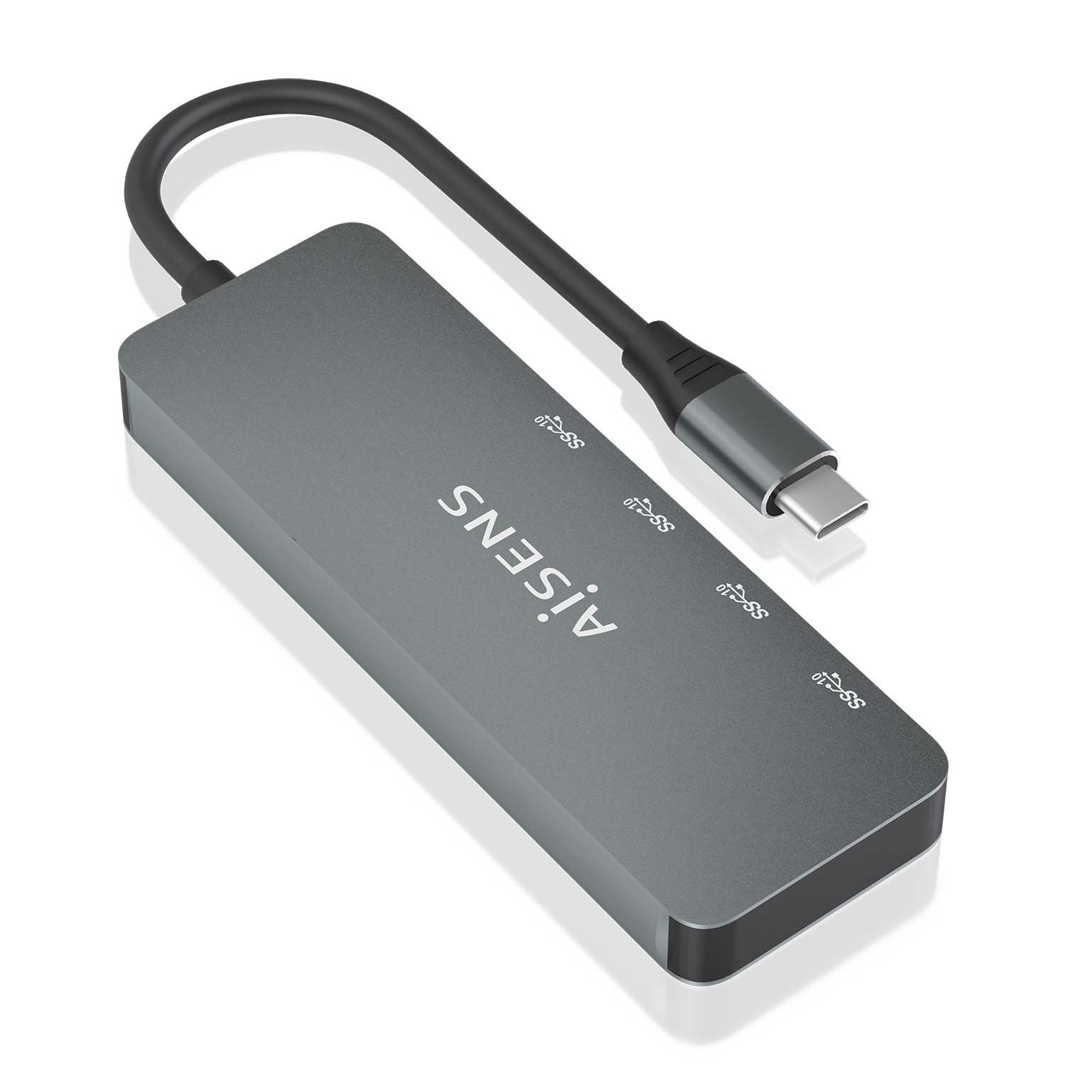 EAN 8436574708158 - AISENS A109-0695 hub de interfaz USB 3.2 Gen 2 (3.1 Gen 2) Type-C 10000 Mbit/s imagen 2