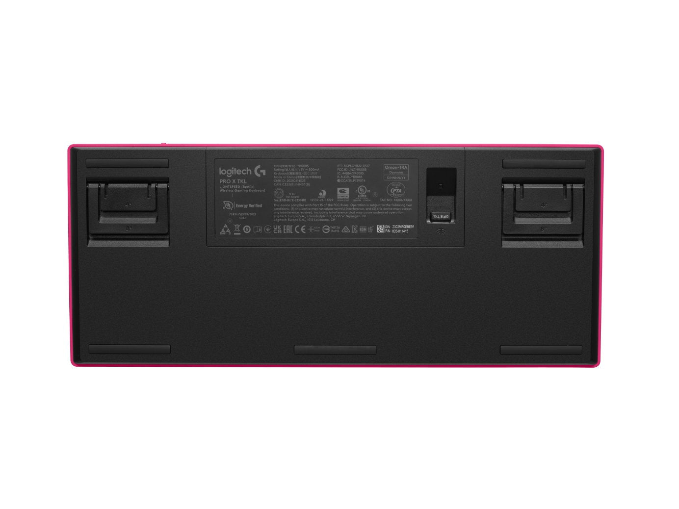 EAN 5099206113534 - Logitech G PRO X TKL teclado Juego RF Wireless + Bluetooth QWERTY Internacional de EE.UU. Rosa imagen 1