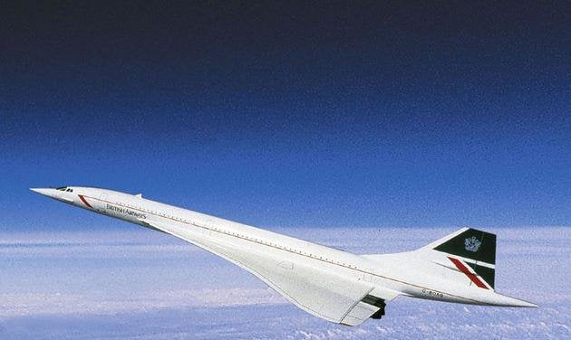 Model Plastikowy Concorde 'British Airways'