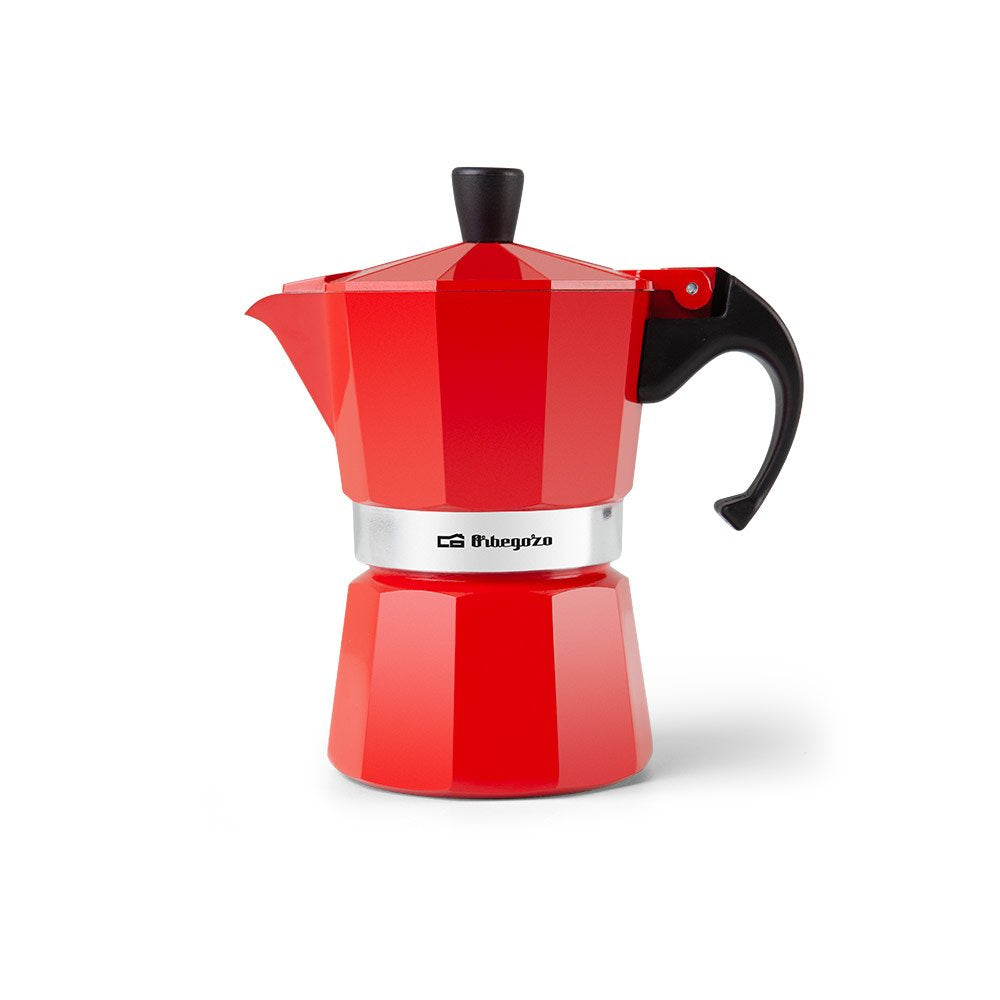 Cafetera Orbegozo Kfr 340 De Aluminio Compatible Con Todo Tipo De Cocinas