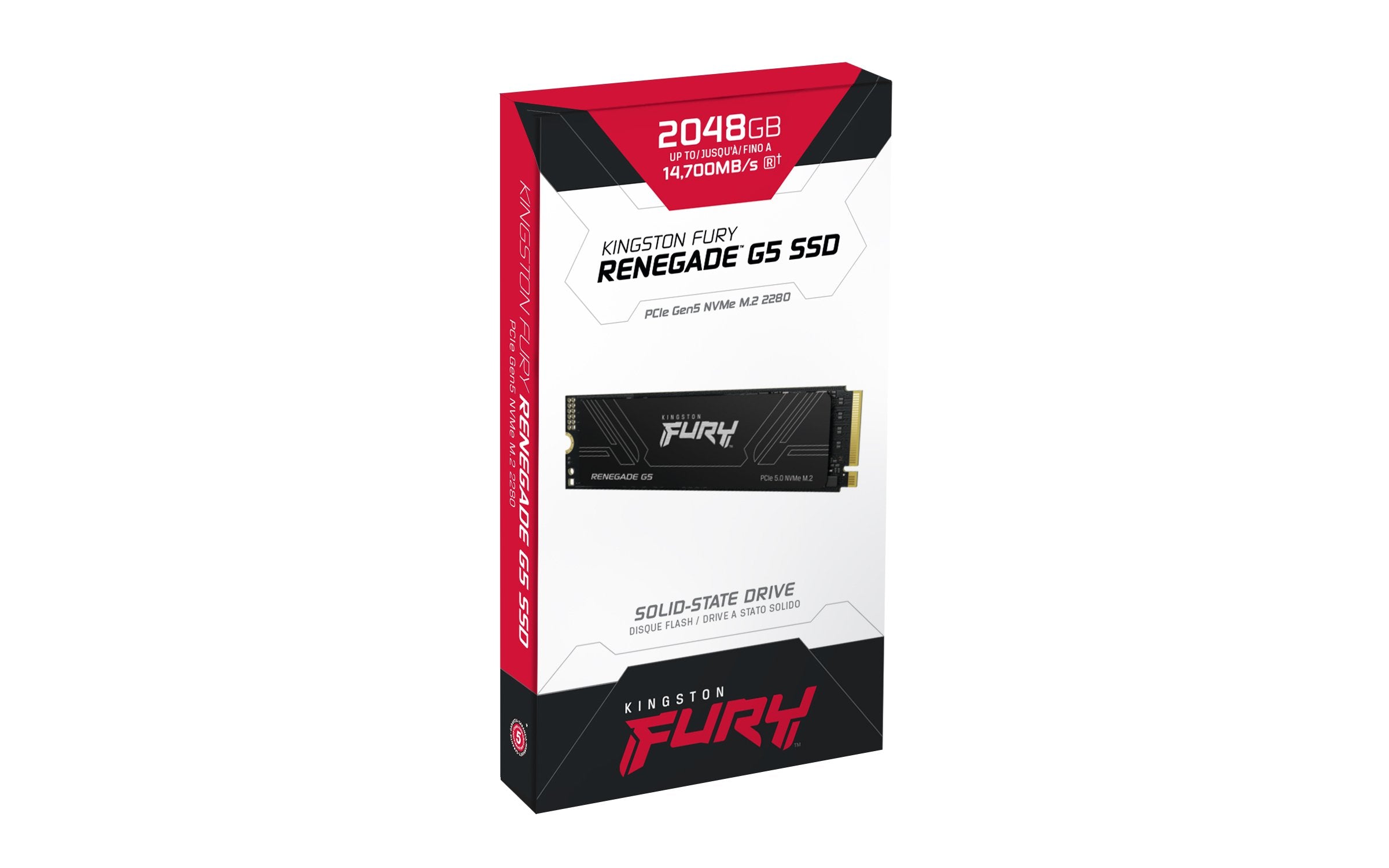 EAN 0740617349498 - Kingston Technology FURY Renegade G5 2 TB PCI Express 5.0 3D TLC imagen 4