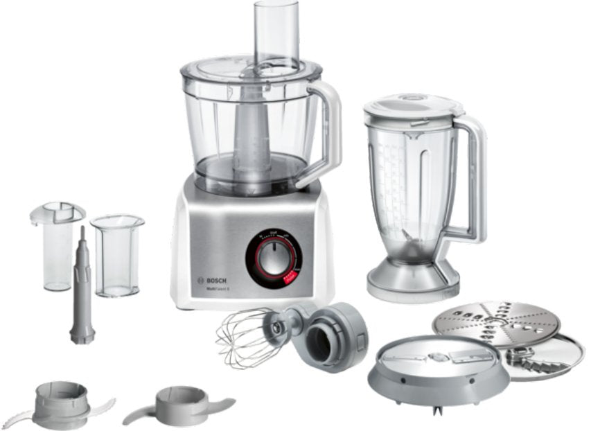 Bosch Mc812s814 Robot De Cocina 3,9 L Acero Inoxidable, Blanco 1250 W