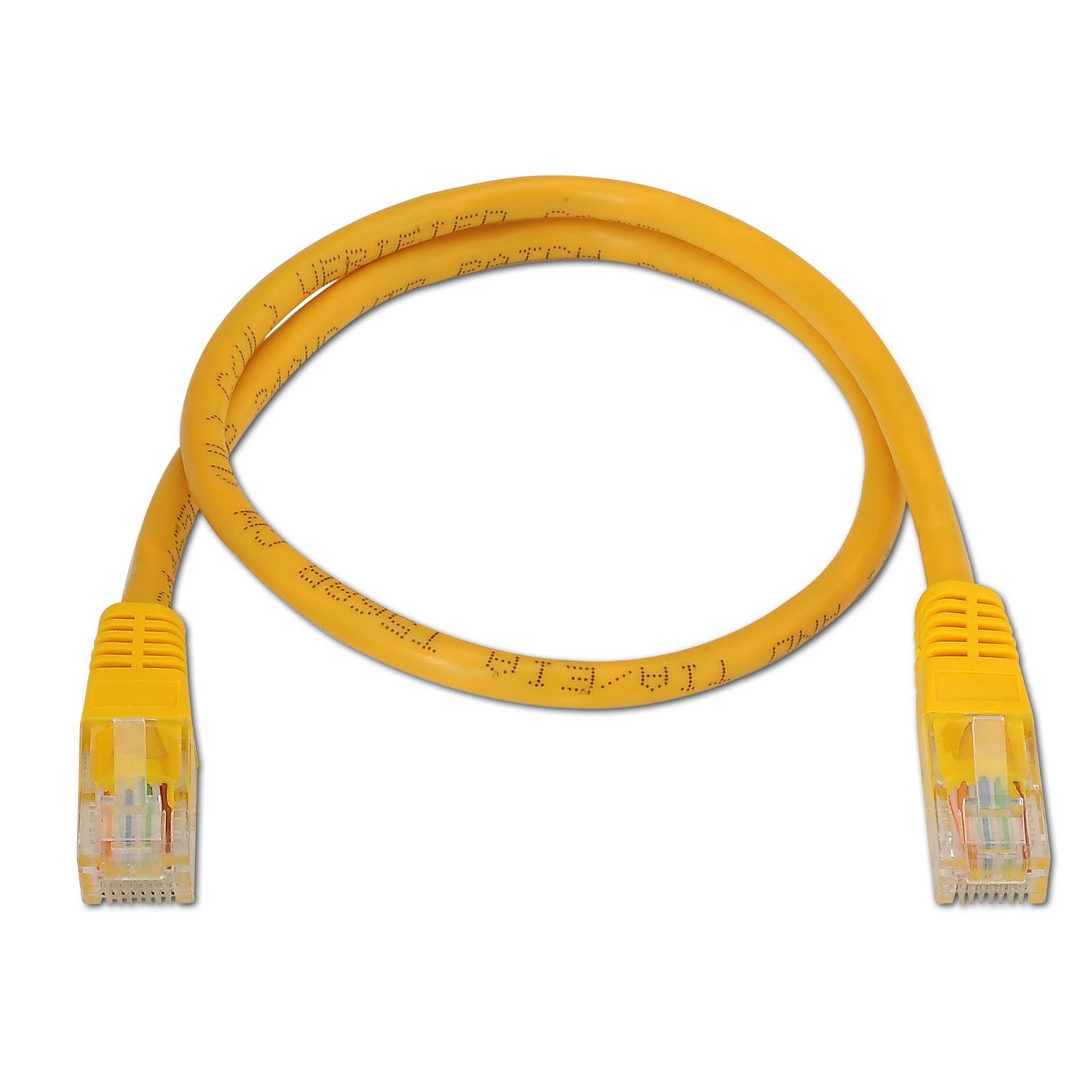 Aisens Cable De Red Rj45 Cat.6 Utp Awg24 - 1m - Amarillo