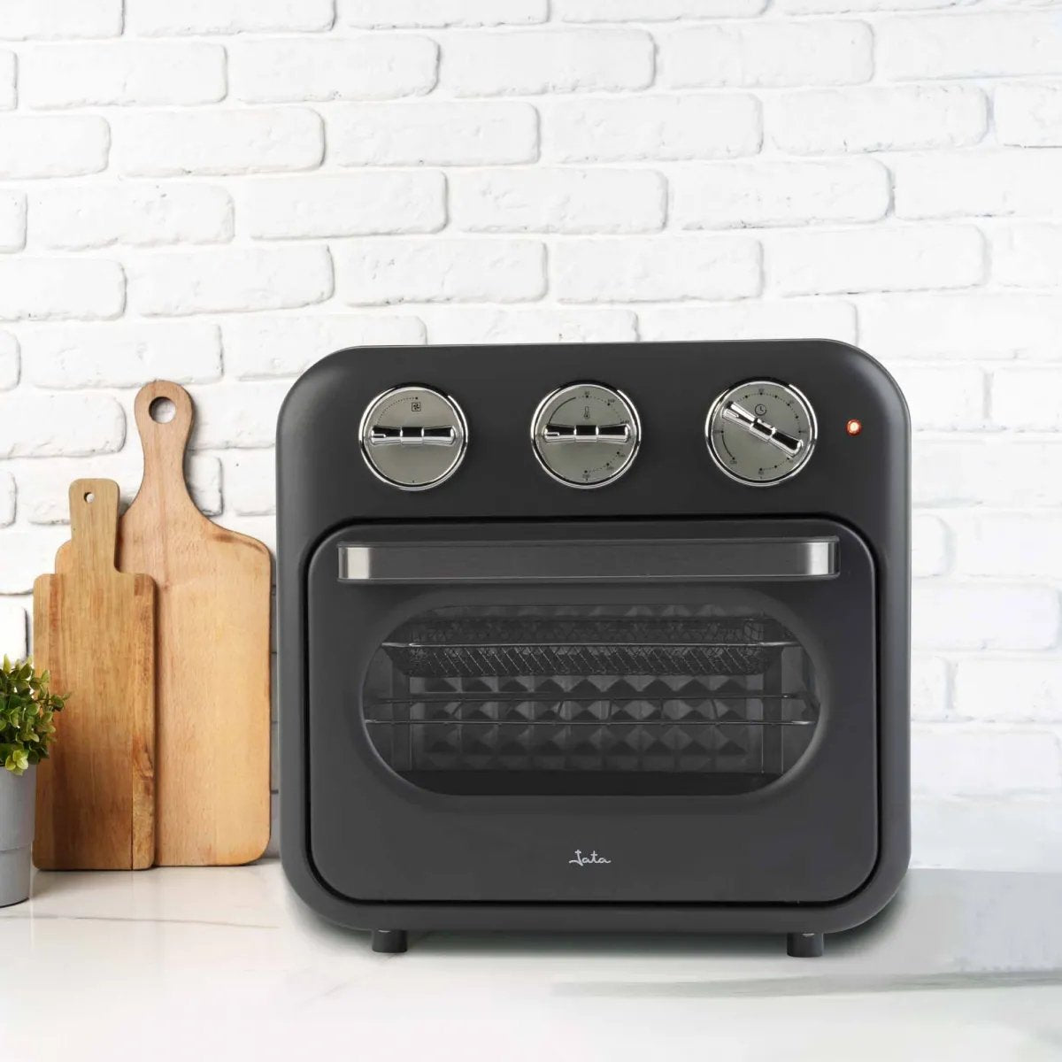 EAN 8421078039129 - JATA JEFR1816 freidora 16 L Encimera 1400 W Freidora de aire caliente Negro imagen 4