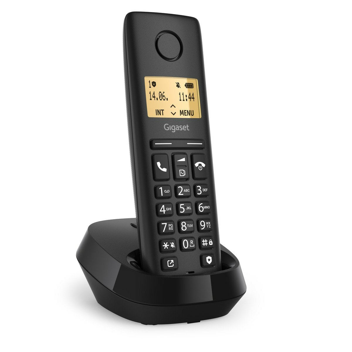 EAN 4250366871547 - Gigaset PURE 100 Teléfono DECT/analógico Identificador de llamadas Negro imagen 1