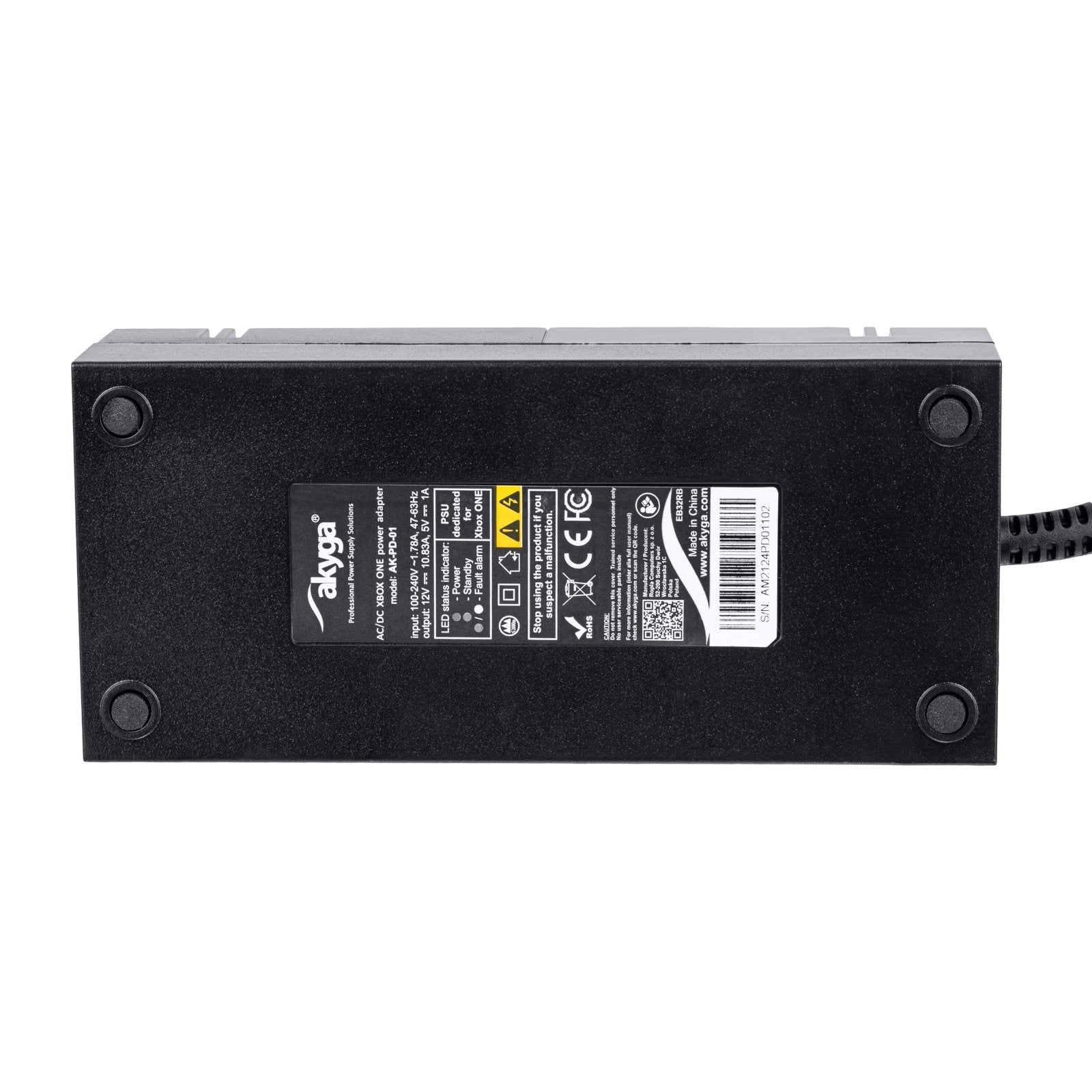 EAN 5901720136435 - Akyga AK-PD-01 adaptador e inversor de corriente Interior 135 W Negro imagen 4