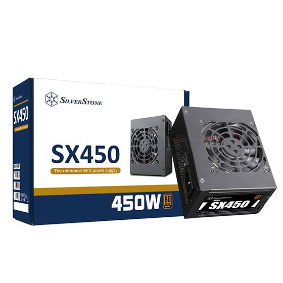 EAN 4710007227930 - Silverstone SX450-B unidad de fuente de alimentación 450 W 24-pin ATX SFX Negro imagen 9