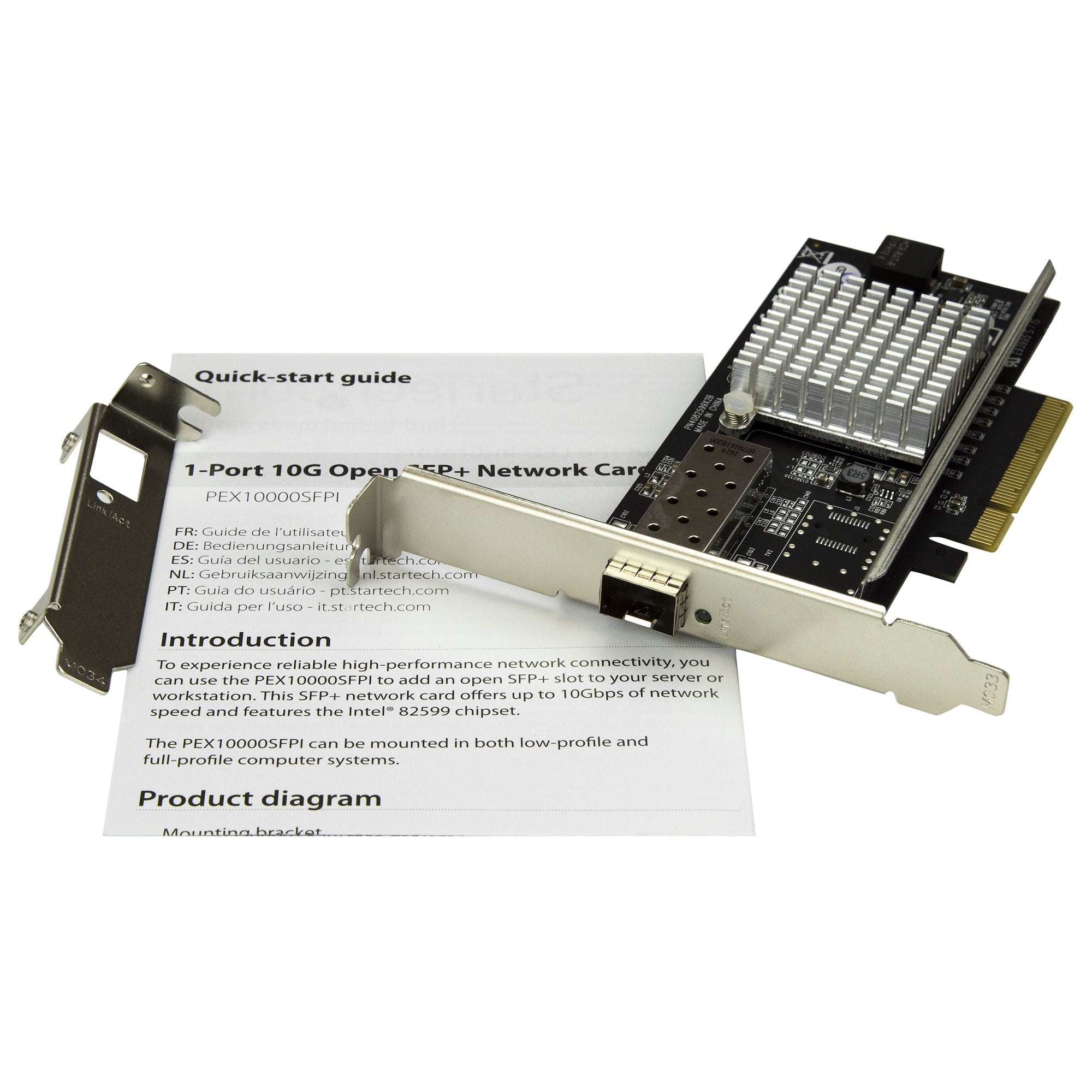 EAN 0065030866163 - StarTech.com PEX10000SFPI adaptador y tarjeta de red Interno Fibra 10000 Mbit/s imagen 5