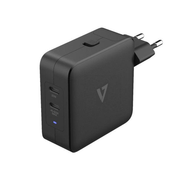 V7 Acusbc65wgan Universal Negro Corriente Alterna Interior